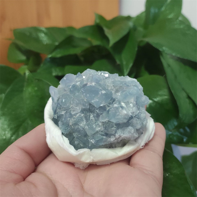 Celestyt geoda - niebieski kamień uzdrowienia - Wianko - 8