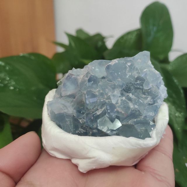 Celestyt geoda - niebieski kamień uzdrowienia - Wianko - 7