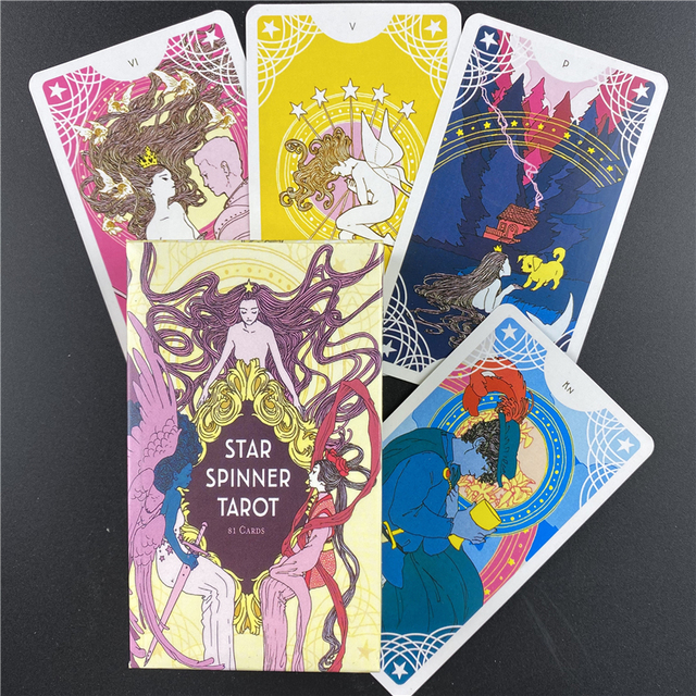 Tarot Star Spinner - angielska wersja gry planszowej dla całej rodziny, w formacie PDF - Wianko - 1