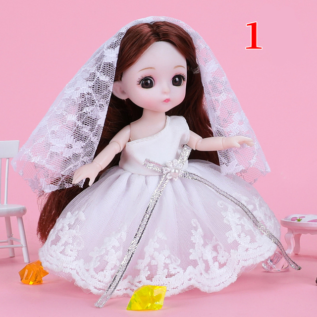 Sukienka garnitur dla lalki Fashion Doll Cartoon Ob11 1/12 - akcesoria do kospleju dla dziewczynki - Wianko - 3