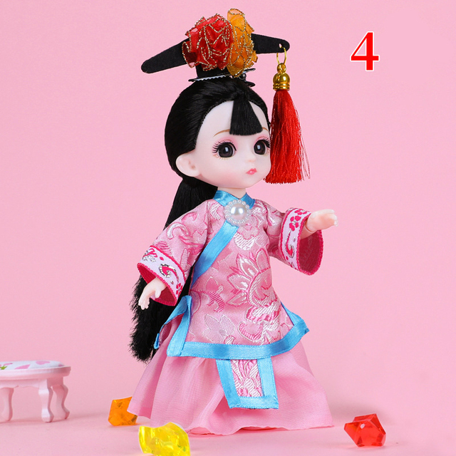 Sukienka garnitur dla lalki Fashion Doll Cartoon Ob11 1/12 - akcesoria do kospleju dla dziewczynki - Wianko - 6