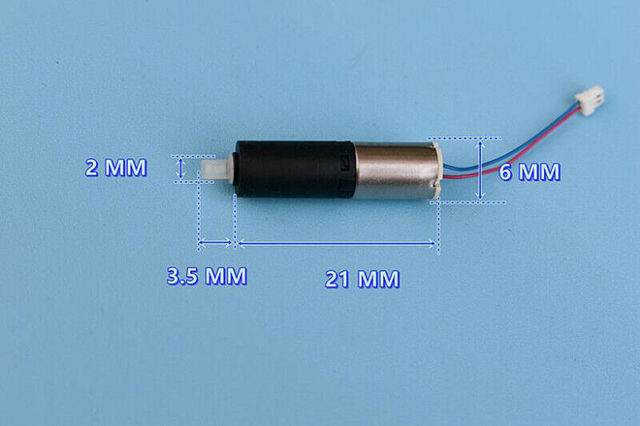 Mini Tiny - elektryczny przekładnia silnika prądu stałego 6mm, precyzja planetarna, 3V/3.7V, 58 obr/min, wysoki moment obrotowy, stosunek 1:700 - Wianko - 1