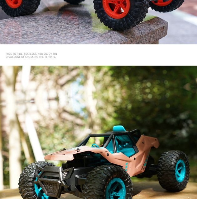 Samochód RC Drift Off-Road 1:16 4WD High Speed - Pilot zdalnego sterowania, Monster Truck, zabawka elektryczna Crawler dla chłopców - Wianko - 38