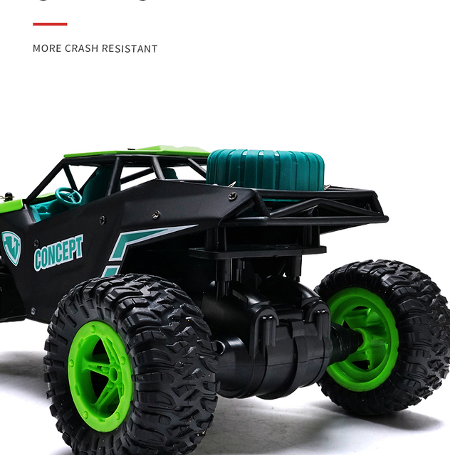 Samochód RC Drift Off-Road 1:16 4WD High Speed - Pilot zdalnego sterowania, Monster Truck, zabawka elektryczna Crawler dla chłopców - Wianko - 20