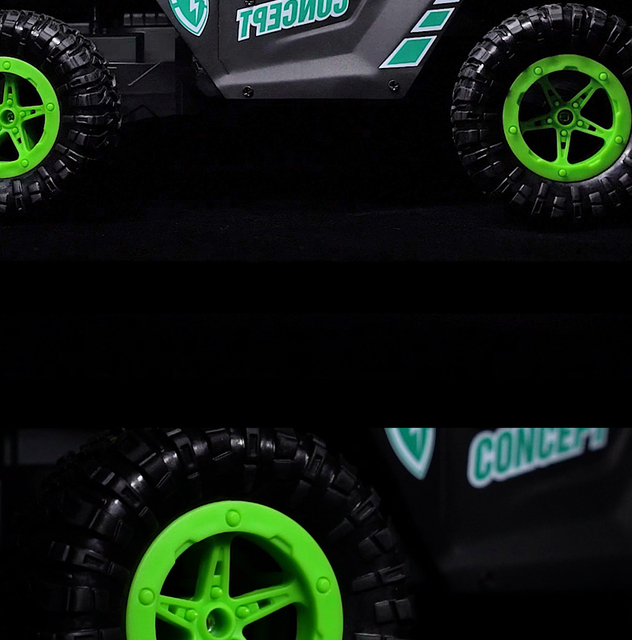 Samochód RC Drift Off-Road 1:16 4WD High Speed - Pilot zdalnego sterowania, Monster Truck, zabawka elektryczna Crawler dla chłopców - Wianko - 22