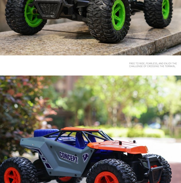 Samochód RC Drift Off-Road 1:16 4WD High Speed - Pilot zdalnego sterowania, Monster Truck, zabawka elektryczna Crawler dla chłopców - Wianko - 37