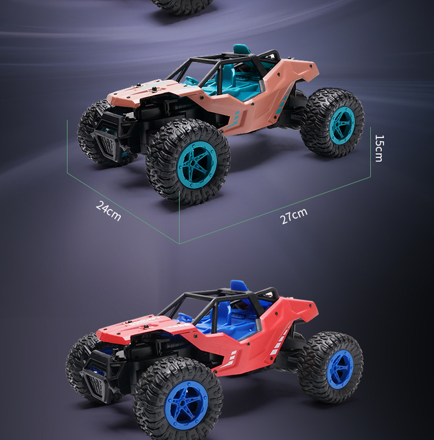 Samochód RC Drift Off-Road 1:16 4WD High Speed - Pilot zdalnego sterowania, Monster Truck, zabawka elektryczna Crawler dla chłopców - Wianko - 35