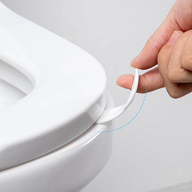 Nordic - przenośne urządzenie do podnoszenia deski klozetowej, unikaj dotykania klapy sedesu, uchwyt WC - 2 sztuki - Wianko - 6