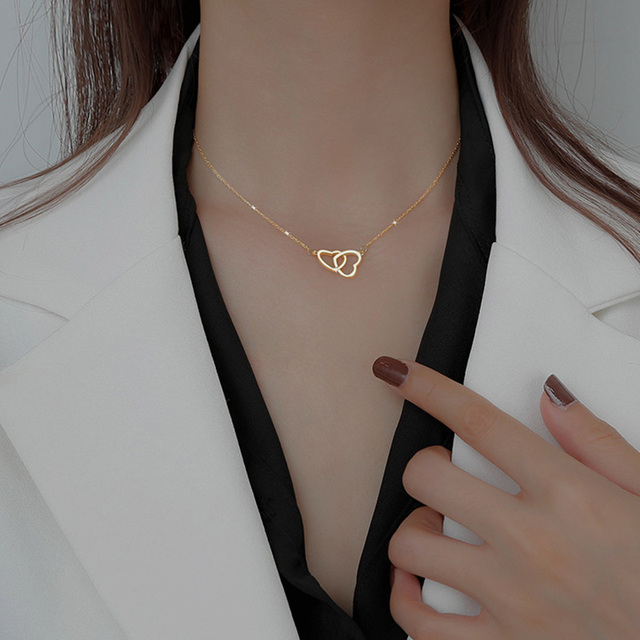 Kobiece serdeczne naszyjniki w geometrycznym kształcie - idealny prezent urodzinowy dla pań - moda biżuteria SNK029 - Wianko - 11