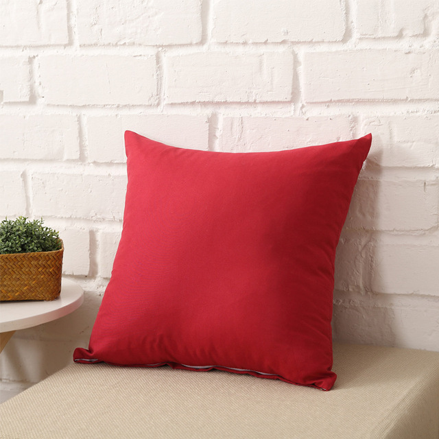 Poszewka na poduszkę z poliestru w kolorze Solid, dekoracyjna, ładnie kolorowa - Wianko - 3