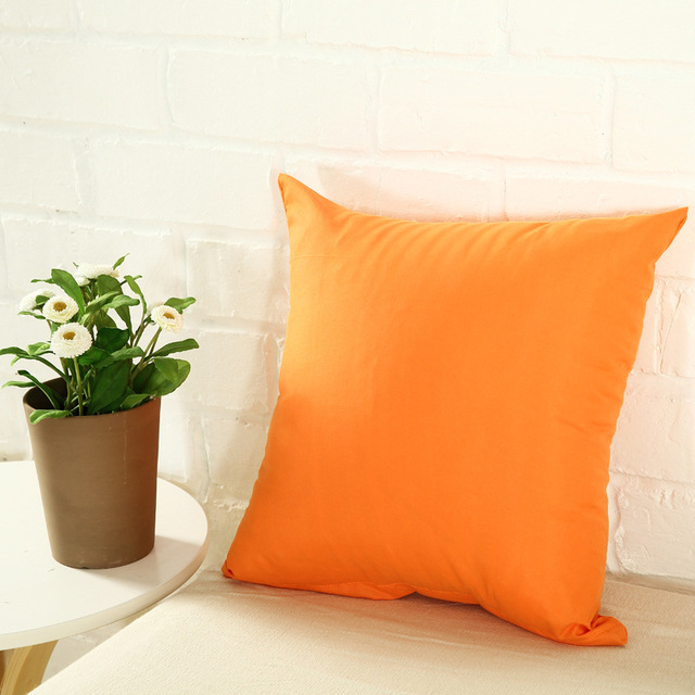 Poszewka na poduszkę z poliestru w kolorze Solid, dekoracyjna, ładnie kolorowa - Wianko - 4
