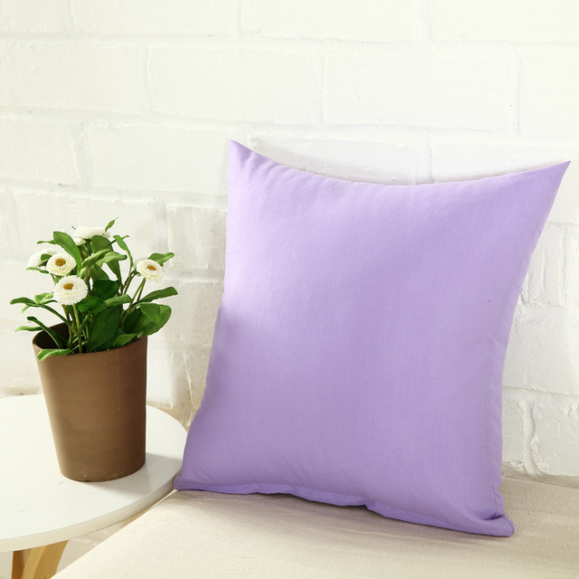 Poszewka na poduszkę z poliestru w kolorze Solid, dekoracyjna, ładnie kolorowa - Wianko - 5