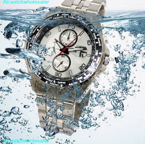 Męski zegarek kwarcowy wodoodporny Naturalna Marka z okrągłym matowym srebrnym wykończeniem IPS ze stali nierdzewnej (model FW833A) - Wianko - 7