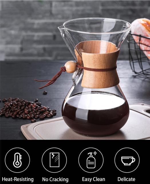 Ekspres do kawy Espresso ze stali nierdzewnej, 400ml/600ml/800ml, filtr odporny na Pot, pojemnik na wodę - Wianko - 18