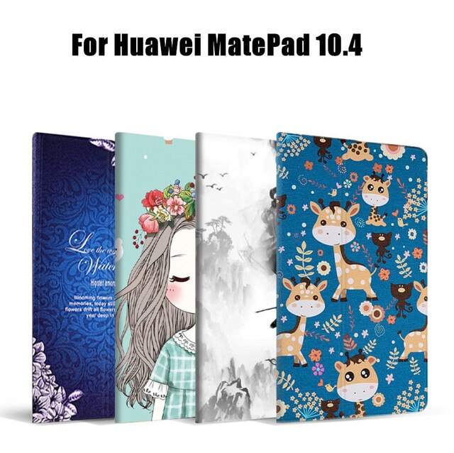 Obudowa GLIGLE Print do Huawei MatePad 10.4 BAH3-AL00 BAH3-W09 - ochrona dla tabletu - Wianko - 2
