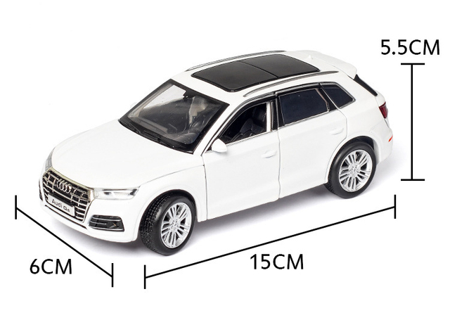 Nowy model samochodu Audi A7 Fastback w skali 1:32 - metalowy pojazd dla dzieci, idealny na prezent urodzinowy dla chłopców - Wianko - 10