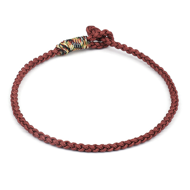 Handmade talizman tybetański węzeł Budda Rope - bransoletka miłości - Wianko - 5