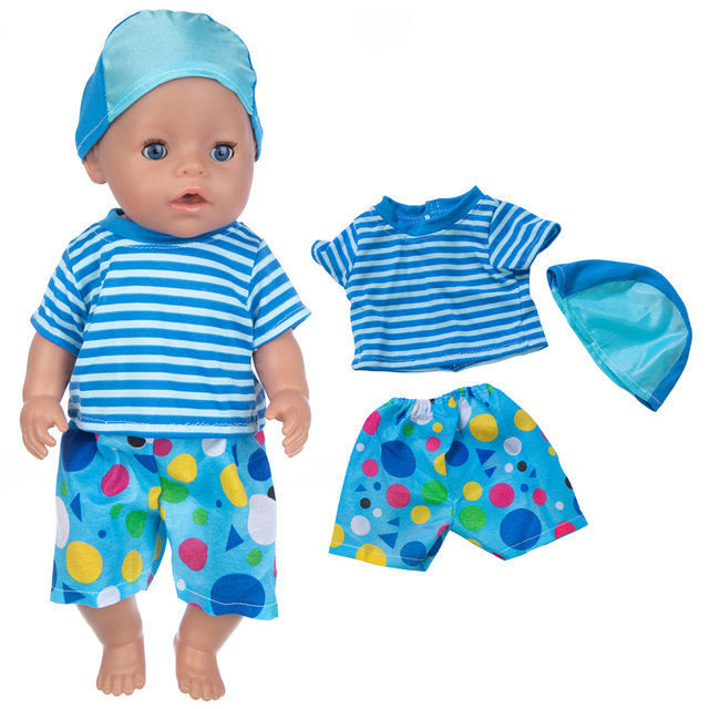 Nowe letnie ubranko dla lalki - 2021, dla lalki reborn o długości 43 cm, moda garnitur, akcesoria - Wianko - 20