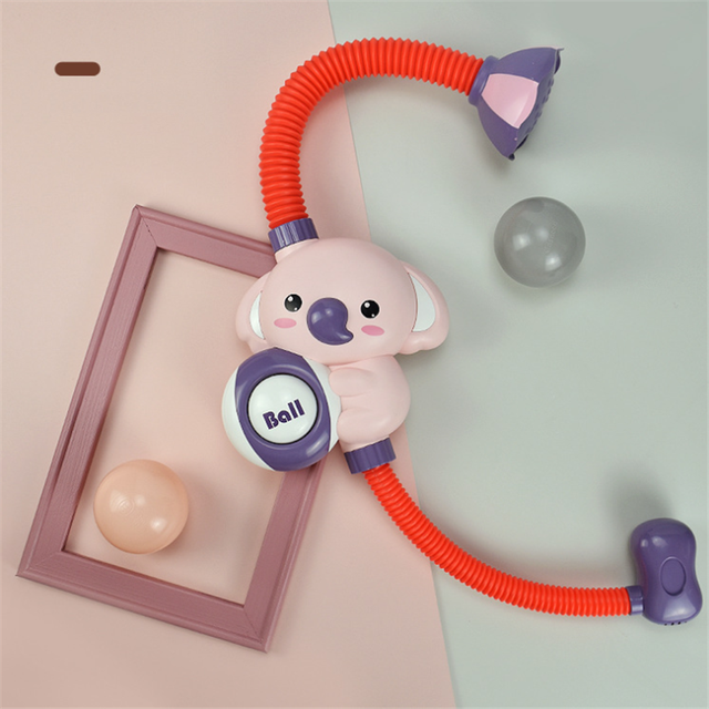 Elektryczny słoń zabawka do kąpieli - Zraszacz prysznicowy z mocną przyssawką i chłopięcym kształtem - Wianko - 3