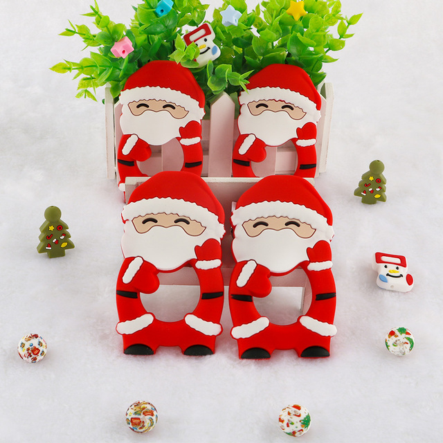 Kovict ozdobne silikonowe kulki bałwanek do zawieszania na choince - idealne jako prezent lub ozdoba bożonarodzeniowa - Wianko - 4