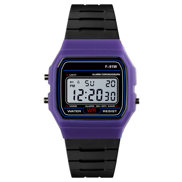 Zegarek męski z cyfrowym i analogowym wyświetlaczem, wodoodporny - Wianko - 3