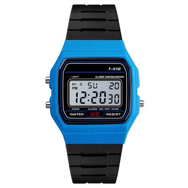 Zegarek męski z cyfrowym i analogowym wyświetlaczem, wodoodporny - Wianko - 11