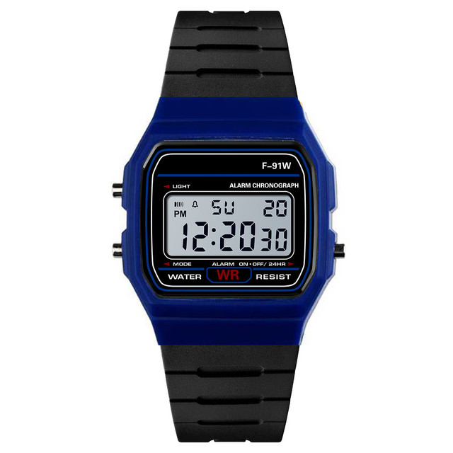 Zegarek męski z cyfrowym i analogowym wyświetlaczem, wodoodporny - Wianko - 12