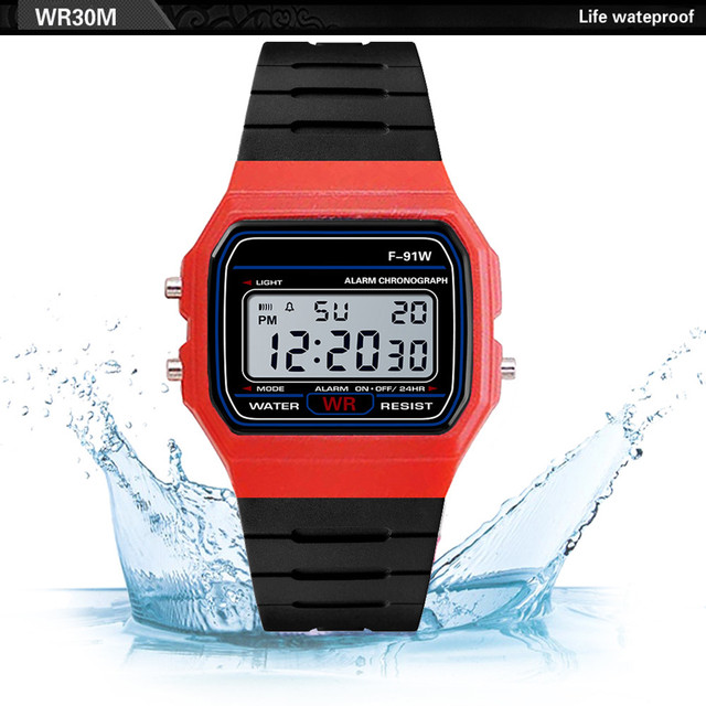 Zegarek męski z cyfrowym i analogowym wyświetlaczem, wodoodporny - Wianko - 19