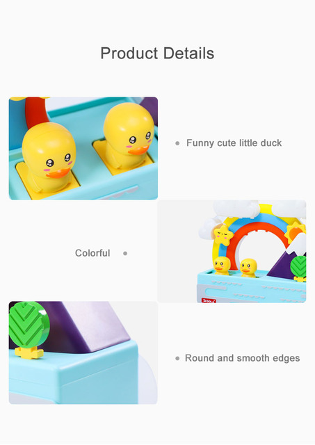 Zabawka kąpielowa dla niemowląt - Kaczki elektryczne Rainbow z oświetleniem, muzyką i edukacyjnym zestawem do zabawy w wodzie - Wianko - 13
