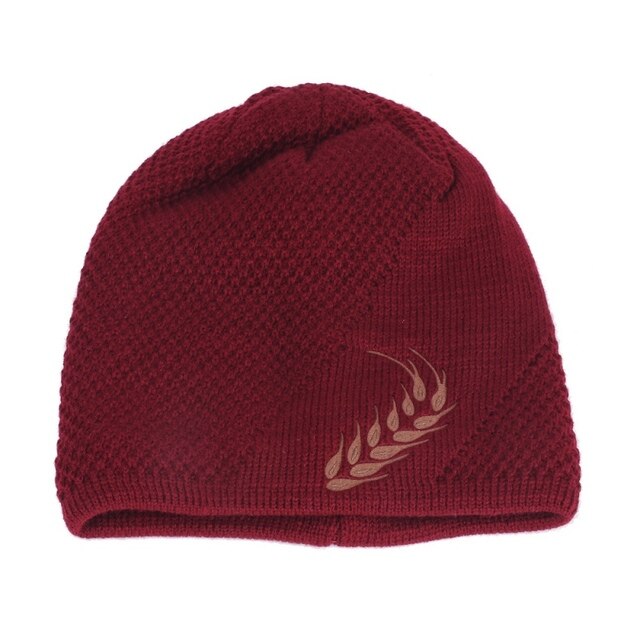 Czapka narciarska dziecięca unisex z futrem zimowym, utrzymująca ciepło, typu beanie, do biegania - Grafitowa - Wianko - 6