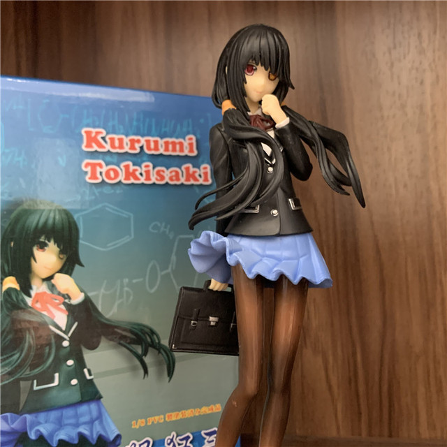 Figurka akcji Anime Tokisaki Kurumi w mundurze, żywy koszmar, 20cm, KADOKAWA, Ver. Koszmar Nekomusume, torba sexy - Wianko - 5