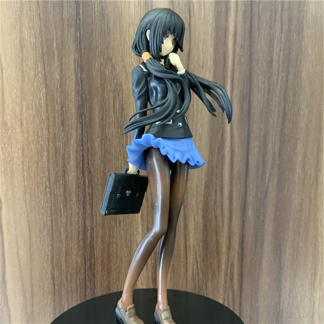 Figurka akcji Anime Tokisaki Kurumi w mundurze, żywy koszmar, 20cm, KADOKAWA, Ver. Koszmar Nekomusume, torba sexy - Wianko - 7