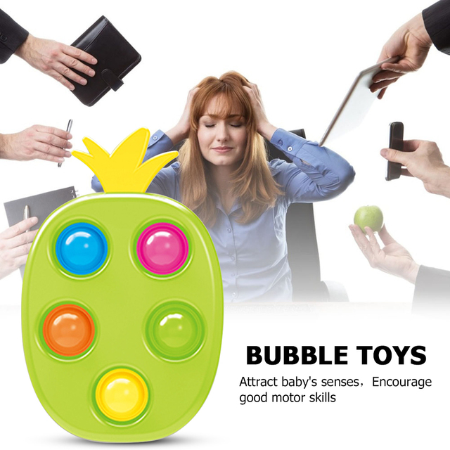 Zabawka do zgniatania owoców - Bubble Relief: dezycydująca o stresie, dla dzieci i dorosłych, cechy sensoryczne - Wianko - 7