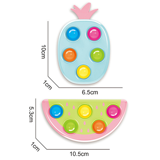 Zabawka do zgniatania owoców - Bubble Relief: dezycydująca o stresie, dla dzieci i dorosłych, cechy sensoryczne - Wianko - 14