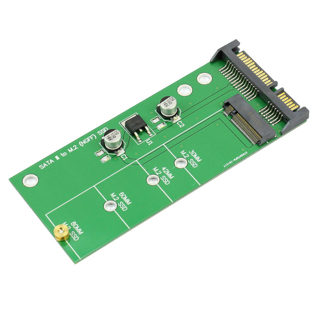 Adapter SATA do konwertera M.2 (klucz B, 2230-2280) - rozszerz swoje możliwości z M.2 SSD i kartą 2.5 SATA3 - Wianko - 7
