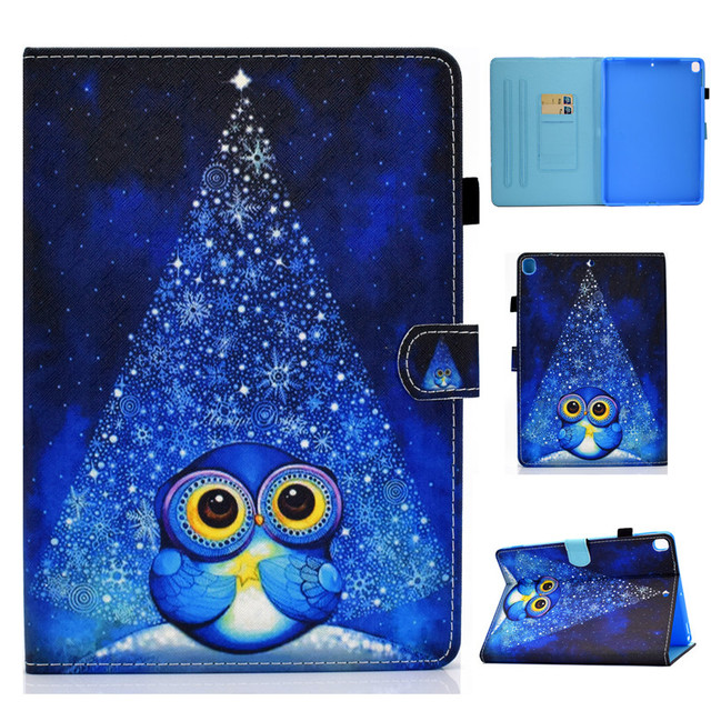 Obudowa Funda Monkey Cat Stand Smart Cover dla iPad 10.2 - dla iPadów 2019/2020, 7/8 generacji i iPad Air 3 - dla dzieci - Wianko - 59