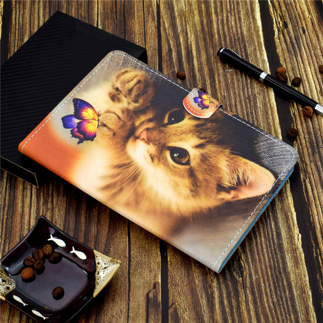 Obudowa Funda Monkey Cat Stand Smart Cover dla iPad 10.2 - dla iPadów 2019/2020, 7/8 generacji i iPad Air 3 - dla dzieci - Wianko - 30