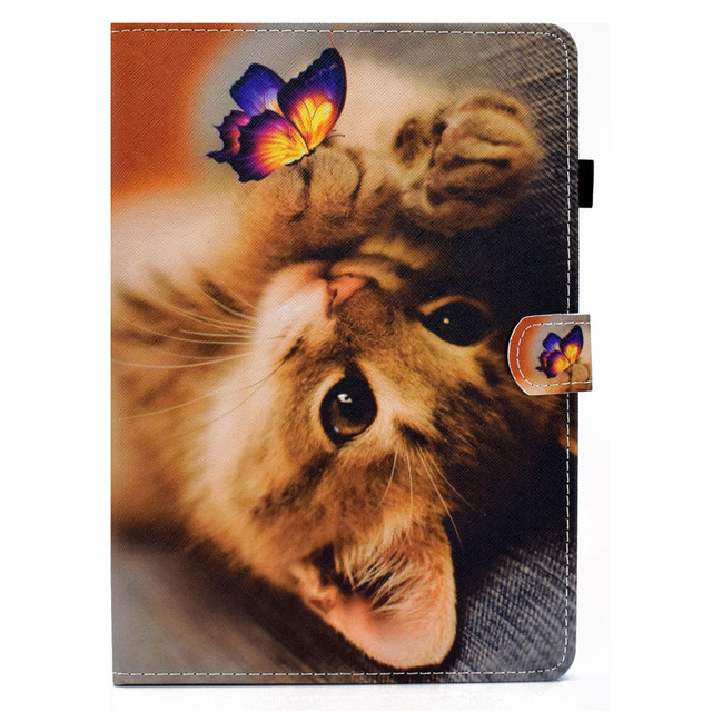 Obudowa Funda Monkey Cat Stand Smart Cover dla iPad 10.2 - dla iPadów 2019/2020, 7/8 generacji i iPad Air 3 - dla dzieci - Wianko - 23