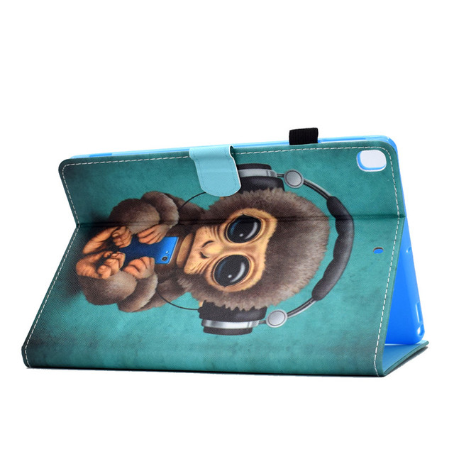 Obudowa Funda Monkey Cat Stand Smart Cover dla iPad 10.2 - dla iPadów 2019/2020, 7/8 generacji i iPad Air 3 - dla dzieci - Wianko - 13
