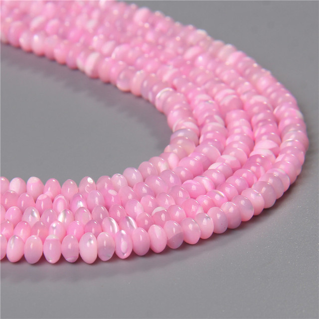 Naturalne wielokolorowe koraliki perłowe - okrągłe i cylindryczne, luźne przekładki do tworzenia biżuterii DIY z koralikowym wisiorkiem - Wianko - 45