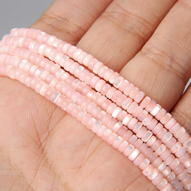 Naturalne wielokolorowe koraliki perłowe - okrągłe i cylindryczne, luźne przekładki do tworzenia biżuterii DIY z koralikowym wisiorkiem - Wianko - 61