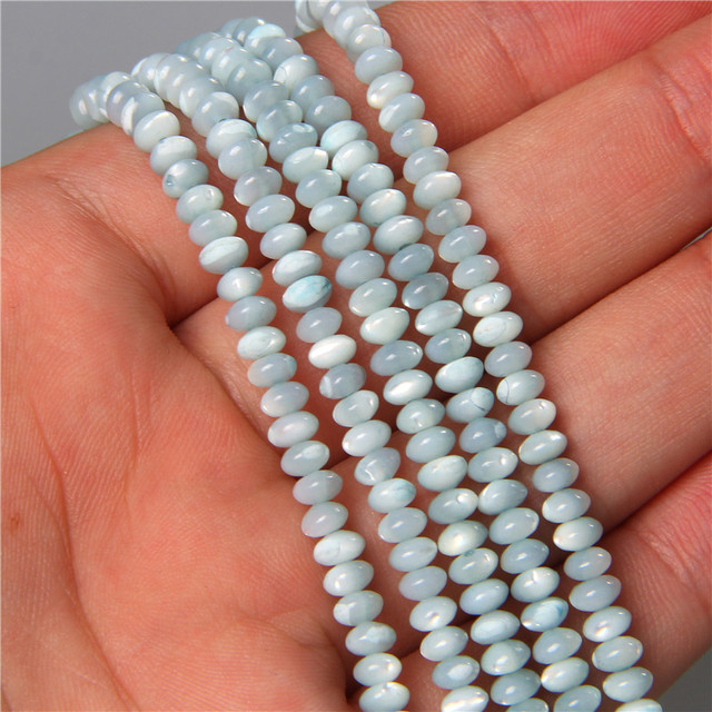 Naturalne wielokolorowe koraliki perłowe - okrągłe i cylindryczne, luźne przekładki do tworzenia biżuterii DIY z koralikowym wisiorkiem - Wianko - 49