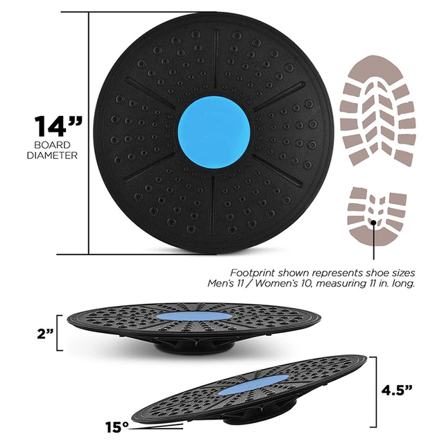 Deska Treningowa do Joggingu i Core Training Twistery Balance Board - Wianko - 4