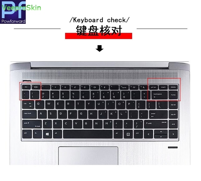 Ochronna skórka na klawiaturę dla laptopów HP ProBook 430 G5 13.3 cala, 440 G5/G6/G7 14 cala, x360 440 G1 oraz ProBook 640 G4/G5 - Wianko - 20