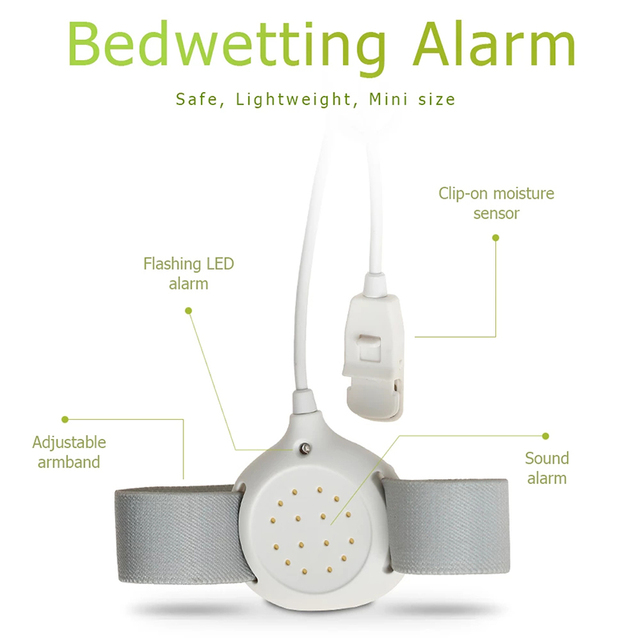 Profesjonalny alarm wilgotności dla niemowląt, osób starszych, z nocnym czujnikiem wilgoci łóżka - wygodny i skuteczny - Wianko - 4