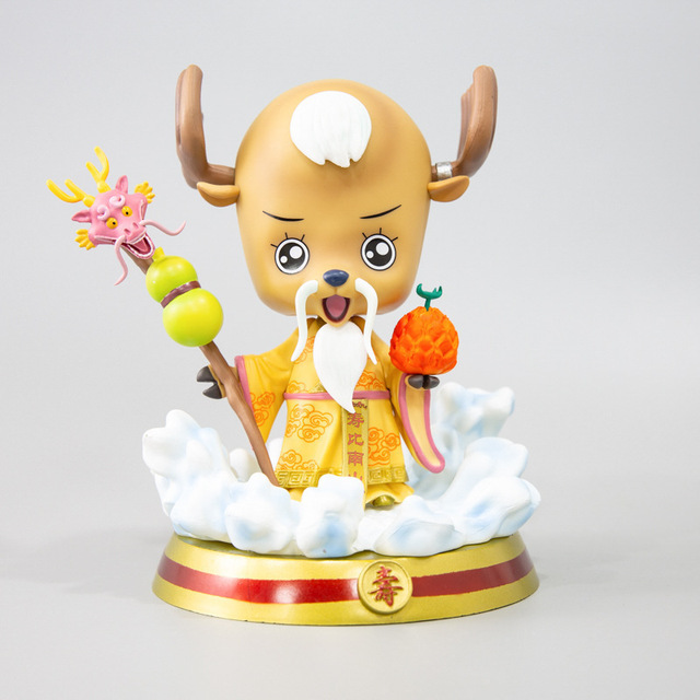 Jednoczęściowa figura dekoracyjna Anime Premium, modelująca postać Toniego Choppera z noworocznym motywem Fu Lu Shou - Wianko - 27