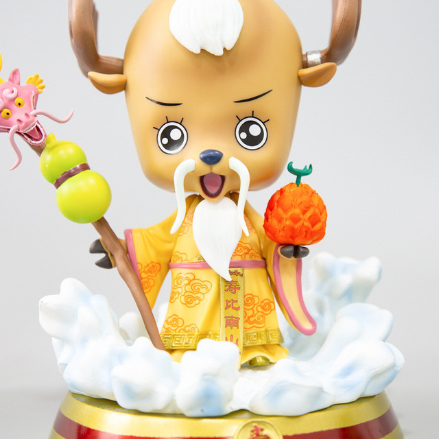 Jednoczęściowa figura dekoracyjna Anime Premium, modelująca postać Toniego Choppera z noworocznym motywem Fu Lu Shou - Wianko - 12