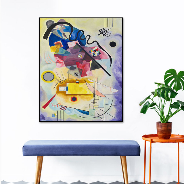 Vintage Streszczenie Wassily Kandinsky - Plakaty i Druki Obraz ścienny do Salonu Home Decor - Wianko - 5