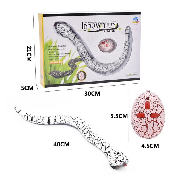 Zdalnie sterowana symulacja węża RC na podczerwień - zabawka anti-stres, prezent dla dzieci i dorosłych - Wianko - 13