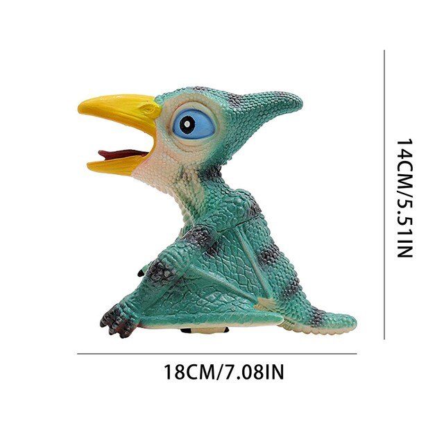 Mini dinozaury - imitacja zabawki dinozaur w kolorze, ściskaj i wzywaj, słodkie zwierzątka, chłopięcy prezent - Wianko - 6